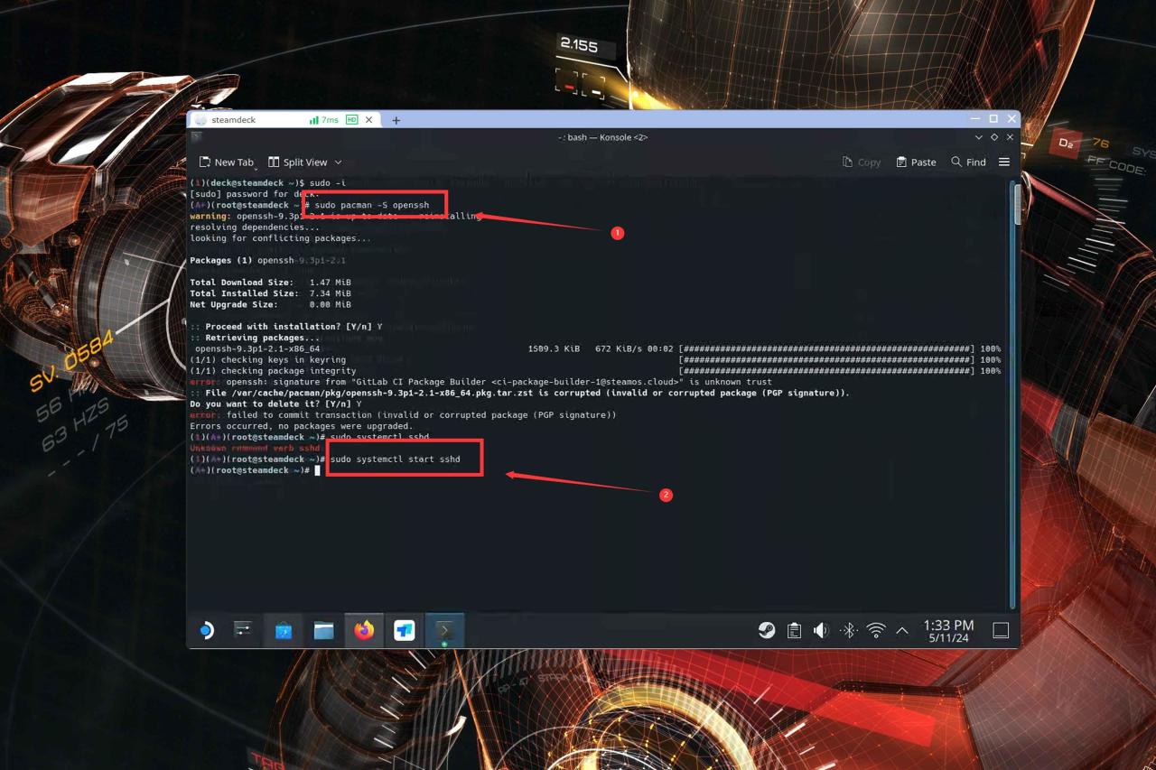 SteamDeck新手教程丨更换内置硬盘+解锁安装权限+远程控制部署