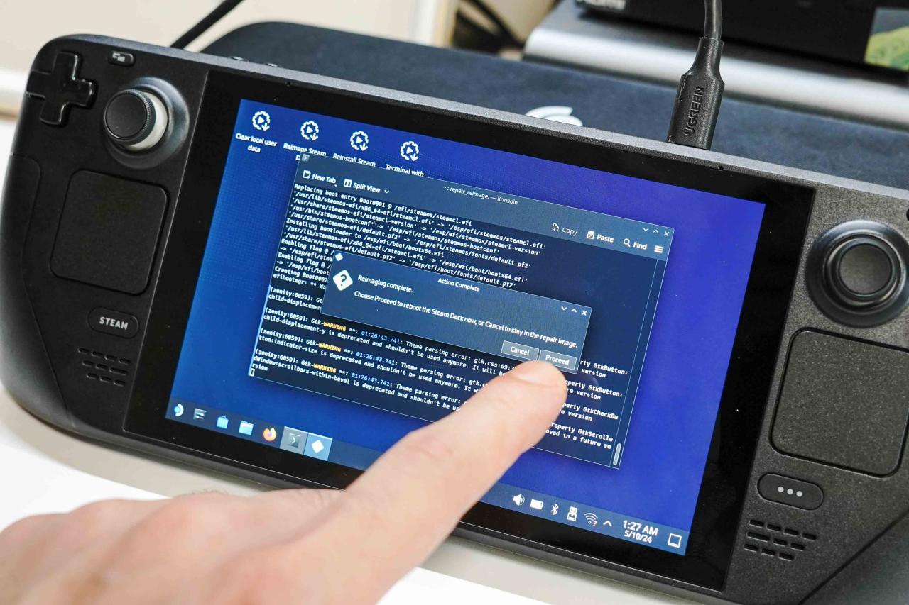 SteamDeck新手教程丨更换内置硬盘+解锁安装权限+远程控制部署