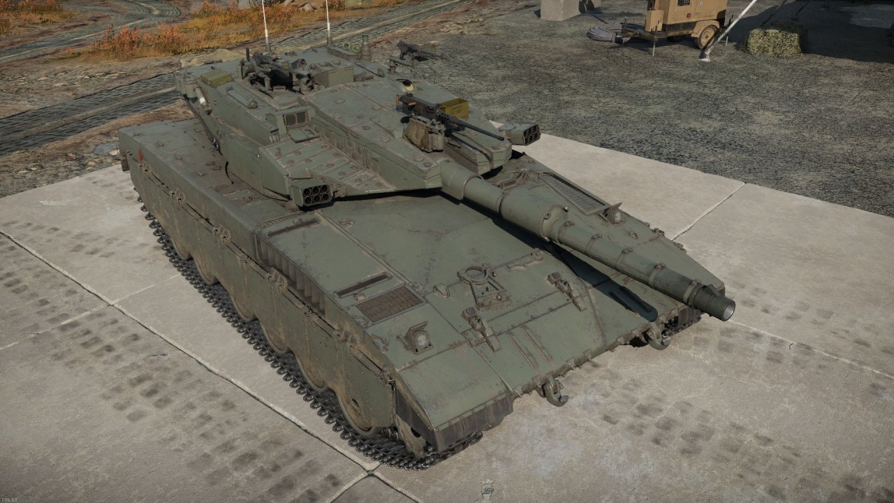 戰雷維基-56 梅卡瓦 Mark 3 Bet型 Merkava Mk.3B-第0張