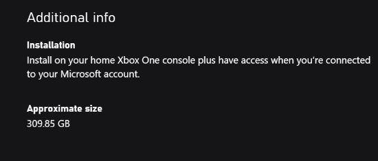 《COD21》Xbox所需空間約310GB