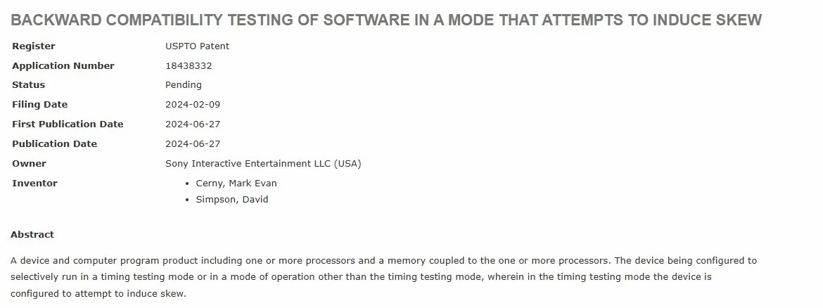 索尼为向后兼容技术申请专利 或与PS5兼容PS3游戏有关-第1张