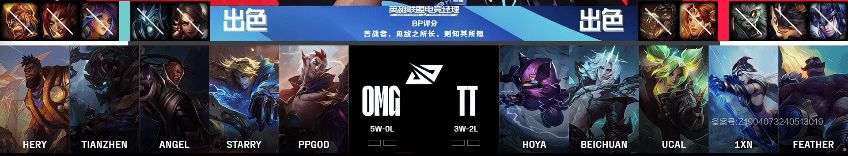 [赛后]TT 1-0 OMG：神箭屡建功，团战美如画，TT先下一局-第1张