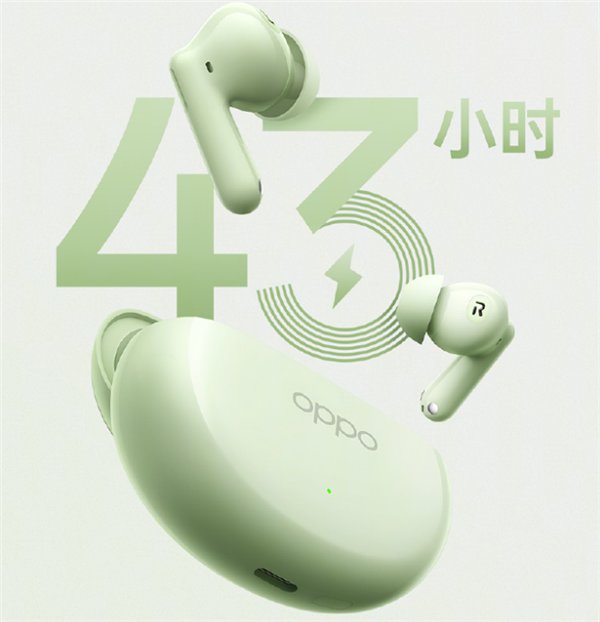 OPPO Enco Air4官宣：ANC主動降噪 43小時長續航-第2張