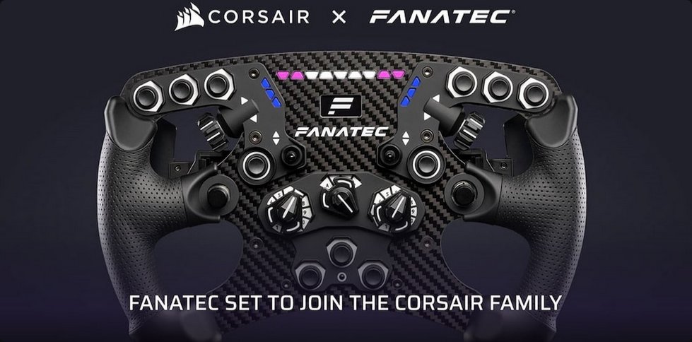 “船厂”Corsair确认收购赛车游戏外设厂商Fanatec