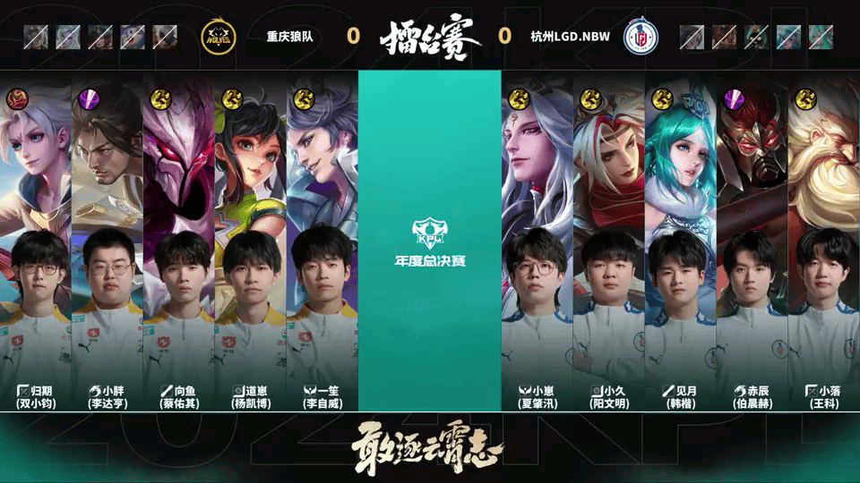 [賽後]LGD.NBW 3-2 狼隊，跌宕起伏小崽廉頗一錘定音，LGD攻擂成功