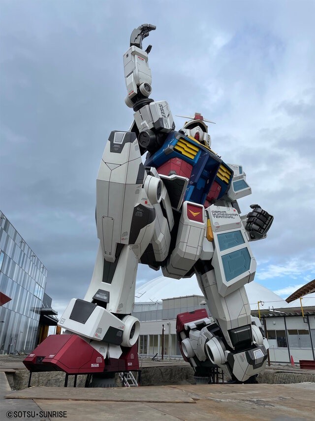 世博会实物大RX-78F00/E高达模型化 钢普拉超合金魂三弹齐发-第2张