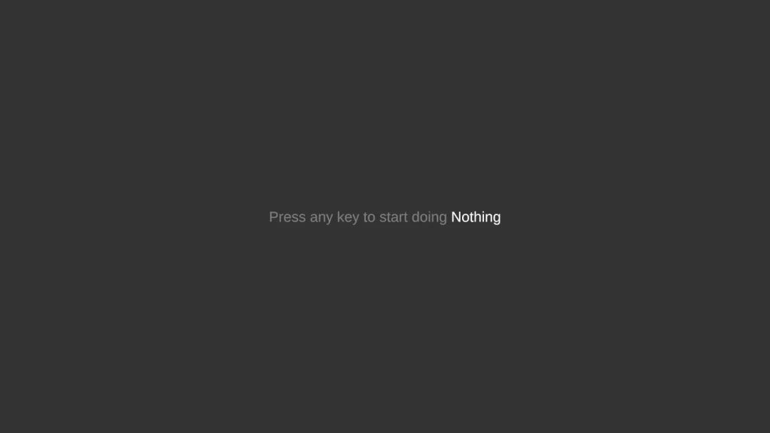 Steam免費放置新作《Nothing》：真的什麼都沒有-第1張