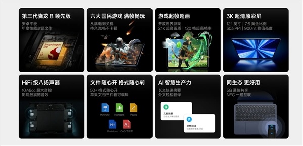 OPPO首款Pro级平板！OPPO Pad 3 Pro正式发布：3299元起-第1张