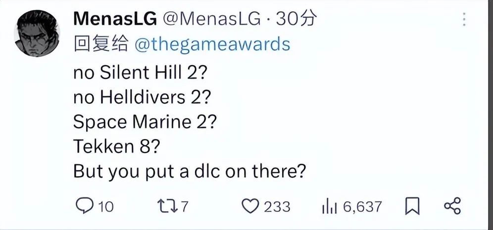 【球盟会】TGA年度游戏评选最有乐子的一年，全世界玩家都绷不住了