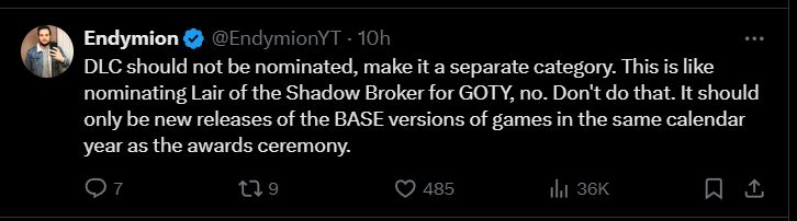 【球盟会】TGA年度游戏评选最有乐子的一年，全世界玩家都绷不住了
