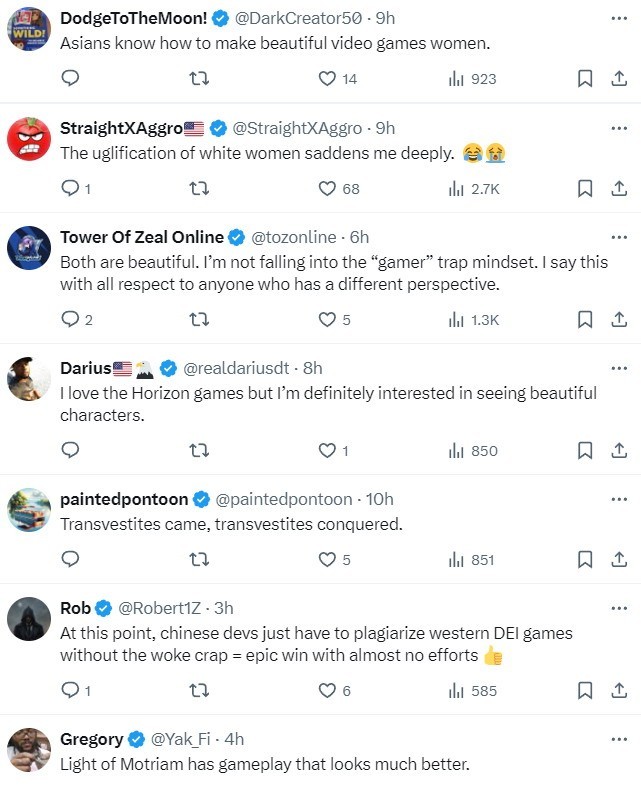 【球盟会】《荒野起源》与《地平线》女角对比：还是腾讯版漂亮