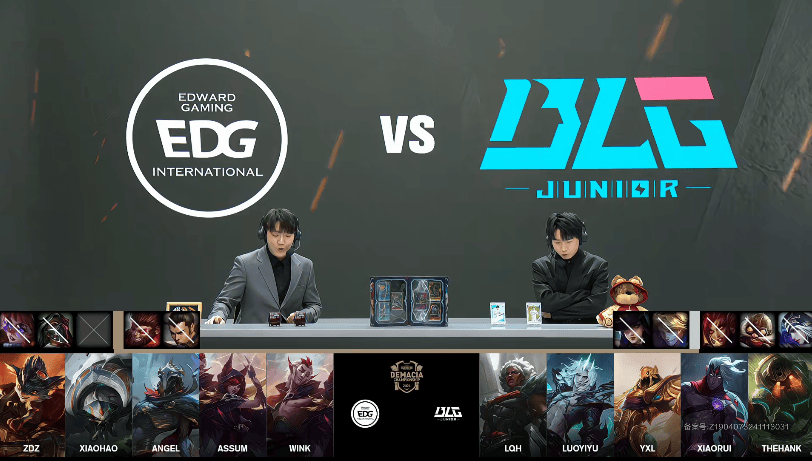 [赛后]EDG 1-0 BLG.J：全员发力各显神通，EDG美如画团战取得胜利