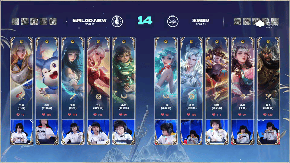 [赛后]LGD.NBW 2-0 狼队，见月女娲两次关键抢龙，LGD暂时登顶榜首-第0张