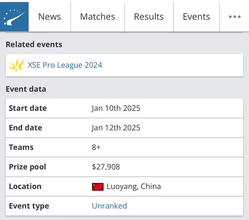 XPL S3再度被HLTV收录，世界聚焦洛阳！-第1张