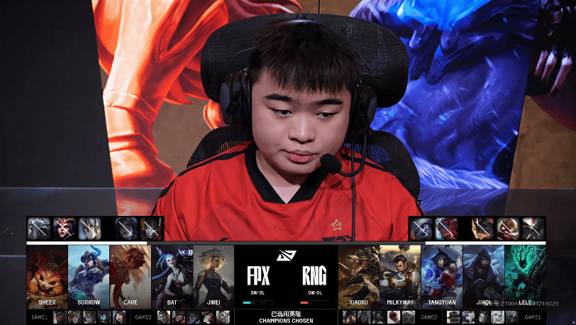 [赛后]RNG 2-1 FPX：前期节奏起飞团战控制拉满，RNG率先拿下赛点-第0张