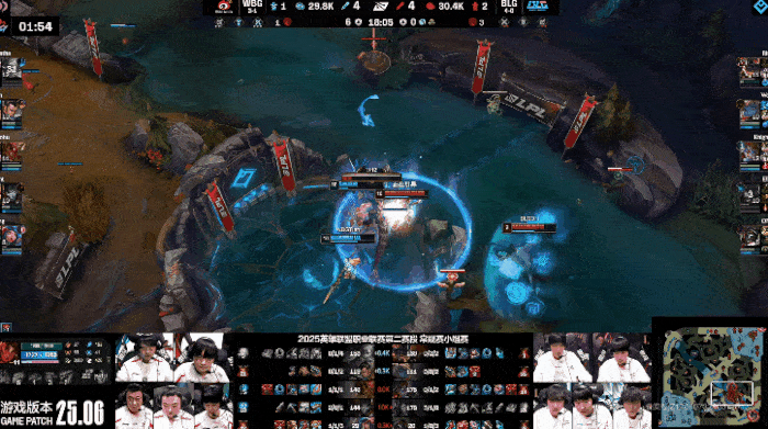[赛后]WBG 1-0 BLG：中期发力资源全控，Wei致命失误葬送比赛-第5张