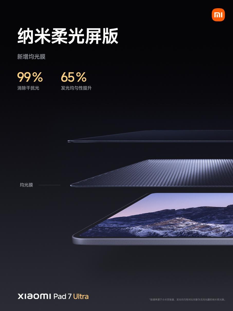 玄戒加持 对标iPad Pro！小米平板7 Ultra正式发布-第3张
