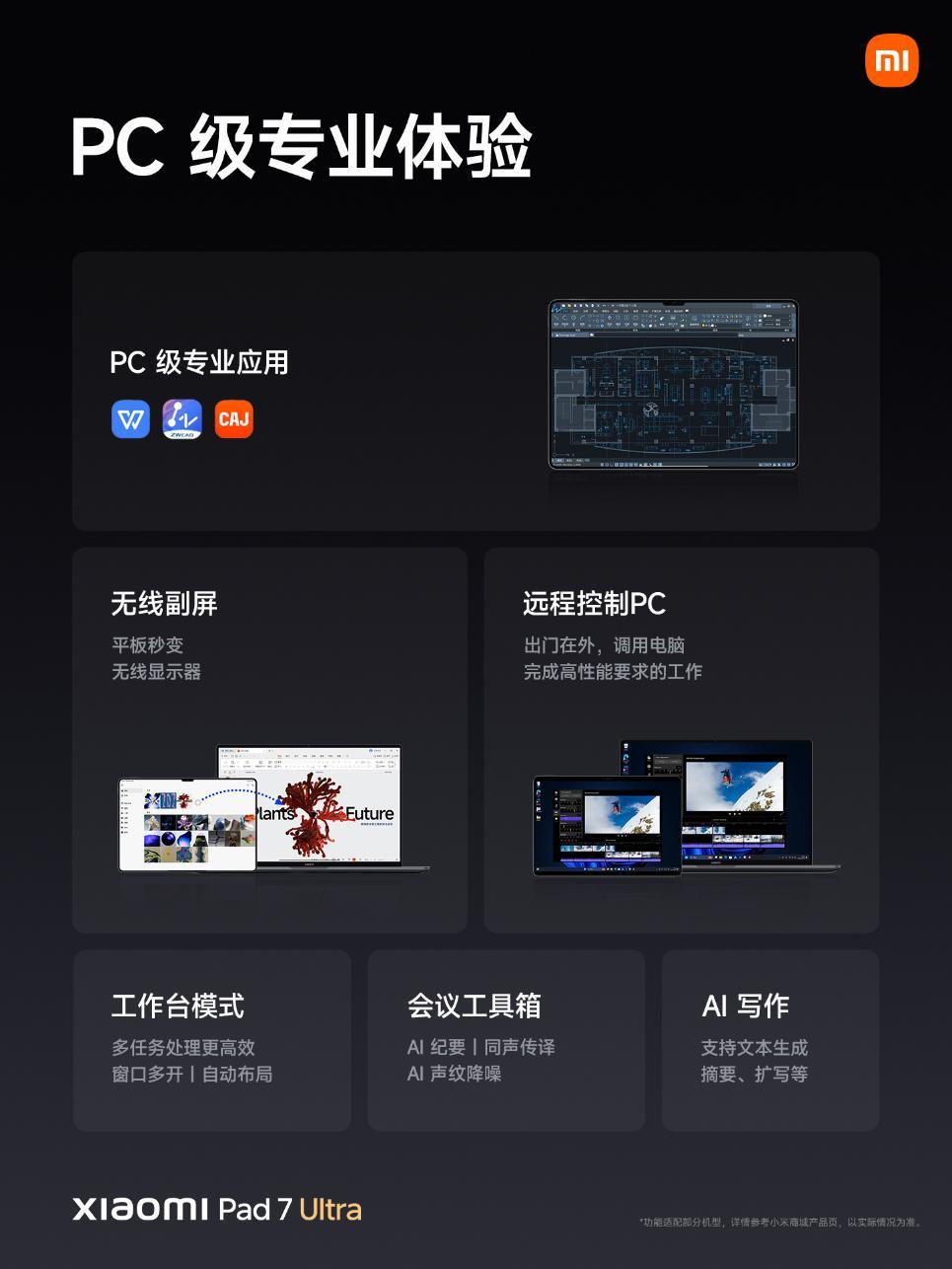 玄戒加持 对标iPad Pro！小米平板7 Ultra正式发布-第4张