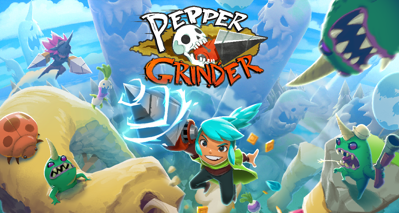 【Devolver】新游《Pepper Grinder》定于2023年登陆PC及NS平台！