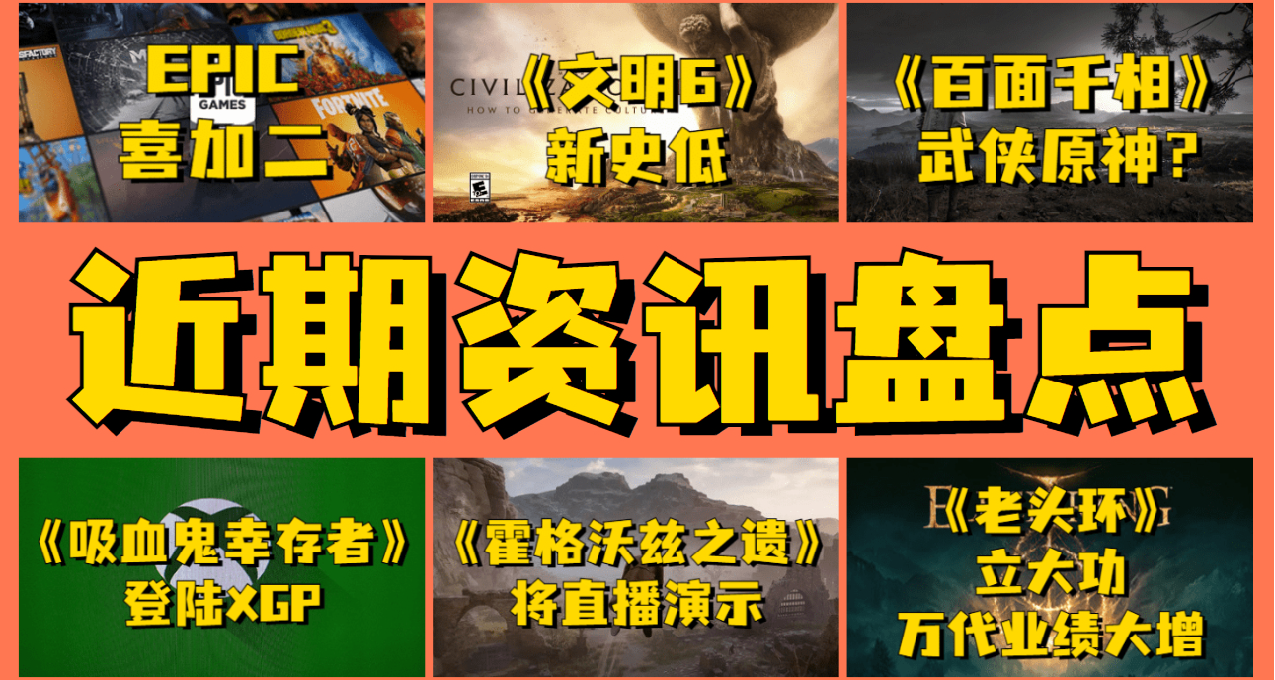 【近期資訊】卡普空光棍節特賣，《霍格沃茲之遺》將公佈大量實機