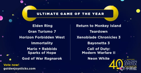 【PC游戏】2022年金摇杆年度游戏候选名单公布：使命召唤：现代战争2 上榜-第0张