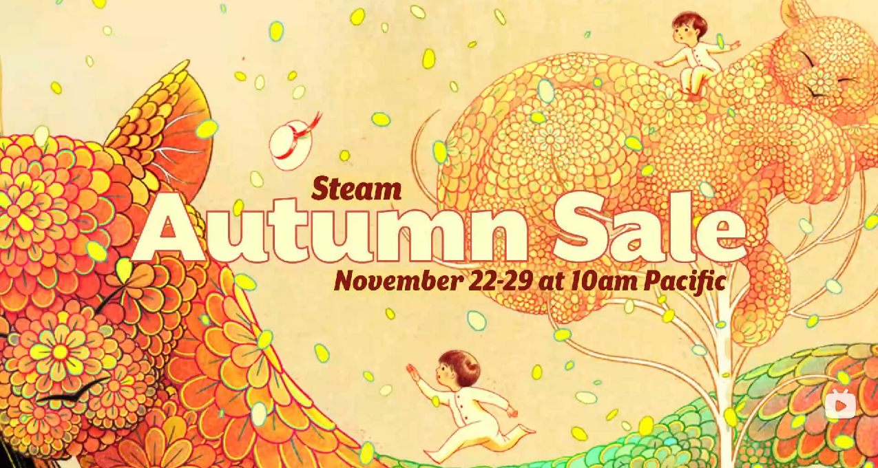 Steam特卖节日《秋季特卖》即将到来!关于秋促徽章，装饰等信息