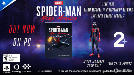 《漫威蜘蛛俠：邁爾斯·墨拉萊斯》現已發售國區售價319¥-第10張