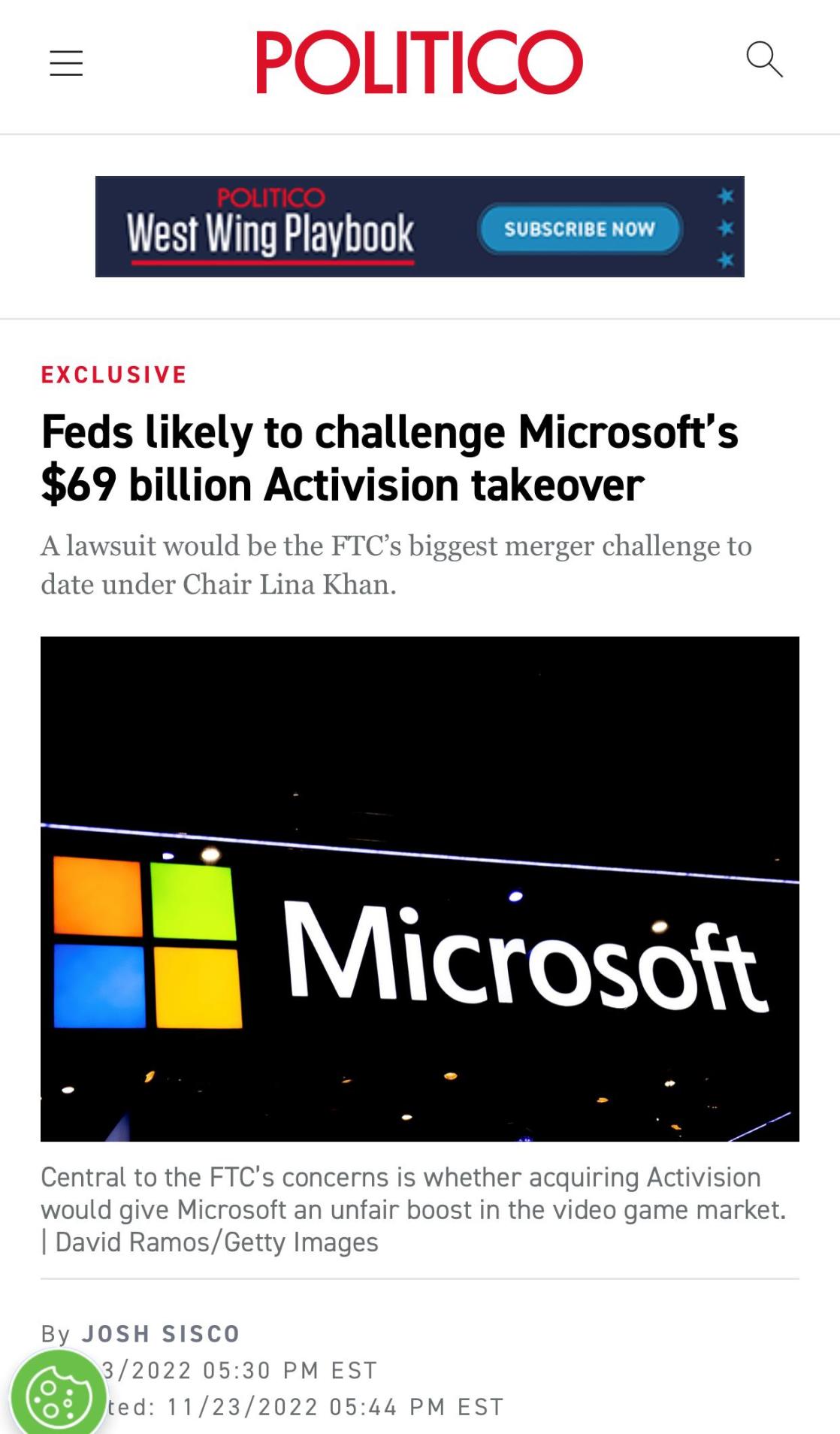 【Xbox】美国反垄断机构盯上微软！为收购动视暴雪连任天堂都被搬进来了…-第5张