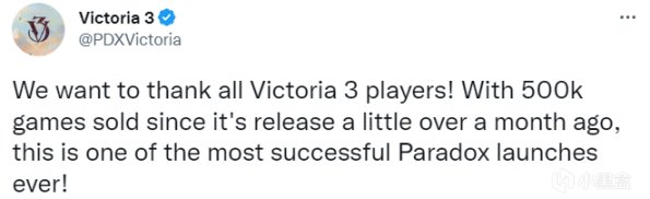 《维多利亚3》销量破50万份 3%title%