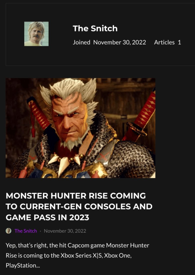 官宣！《怪物猎人：崛起》明年1月20日登陆PS、Xbox并加入XGP 2%title%