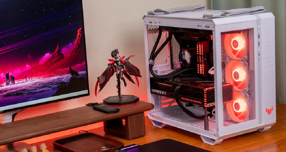 ROG Z790HERO+ROG4090，华硕GT502白色弹药库装机秀