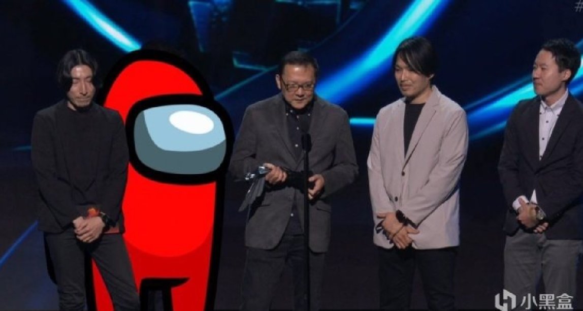 TGA22  艾爾登法環頒獎環節出現不明人士“最佳真人潛伏遊戲TGA”