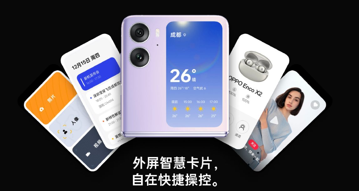 OPPO Find N2系列橫折豎折兩款，我願認Find N2 Flip爲豎折天花板