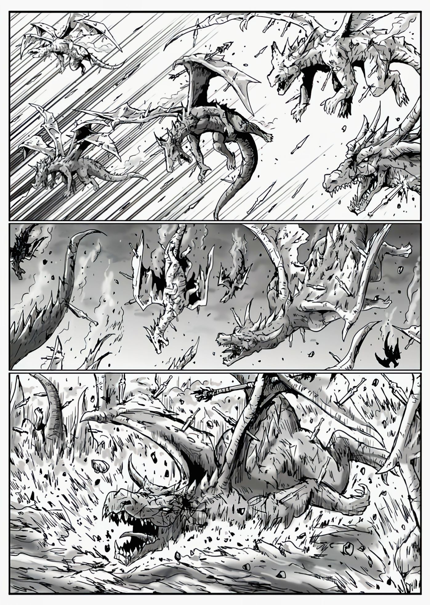 【漫畫】黑暗靈魂：獵龍戰爭（chap1－chap2）-第13張