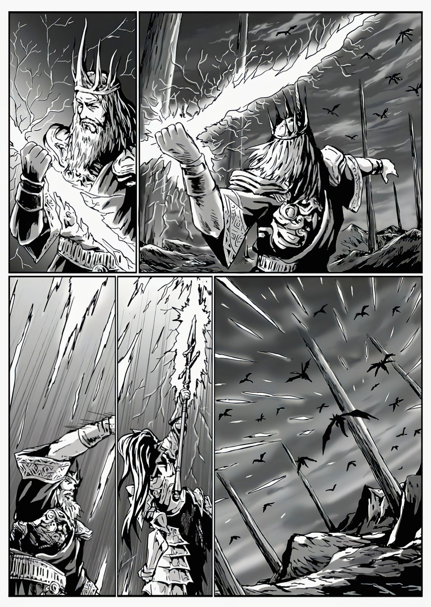 【漫畫】黑暗靈魂：獵龍戰爭（chap1－chap2）-第10張