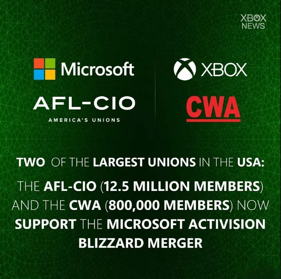 【PC游戏】今日游闻|美国两大工会表态支持微软收购;小岛秀夫确认还有新游戏-第0张