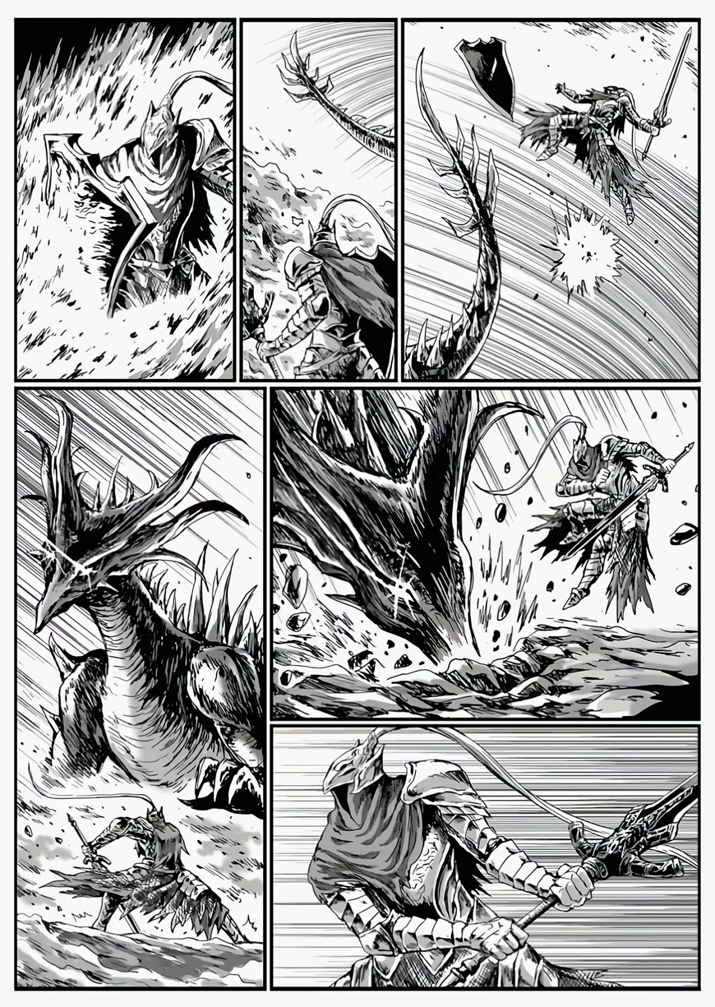 【漫畫】黑暗靈魂：獵龍戰爭（chap3-chap4）-第26張
