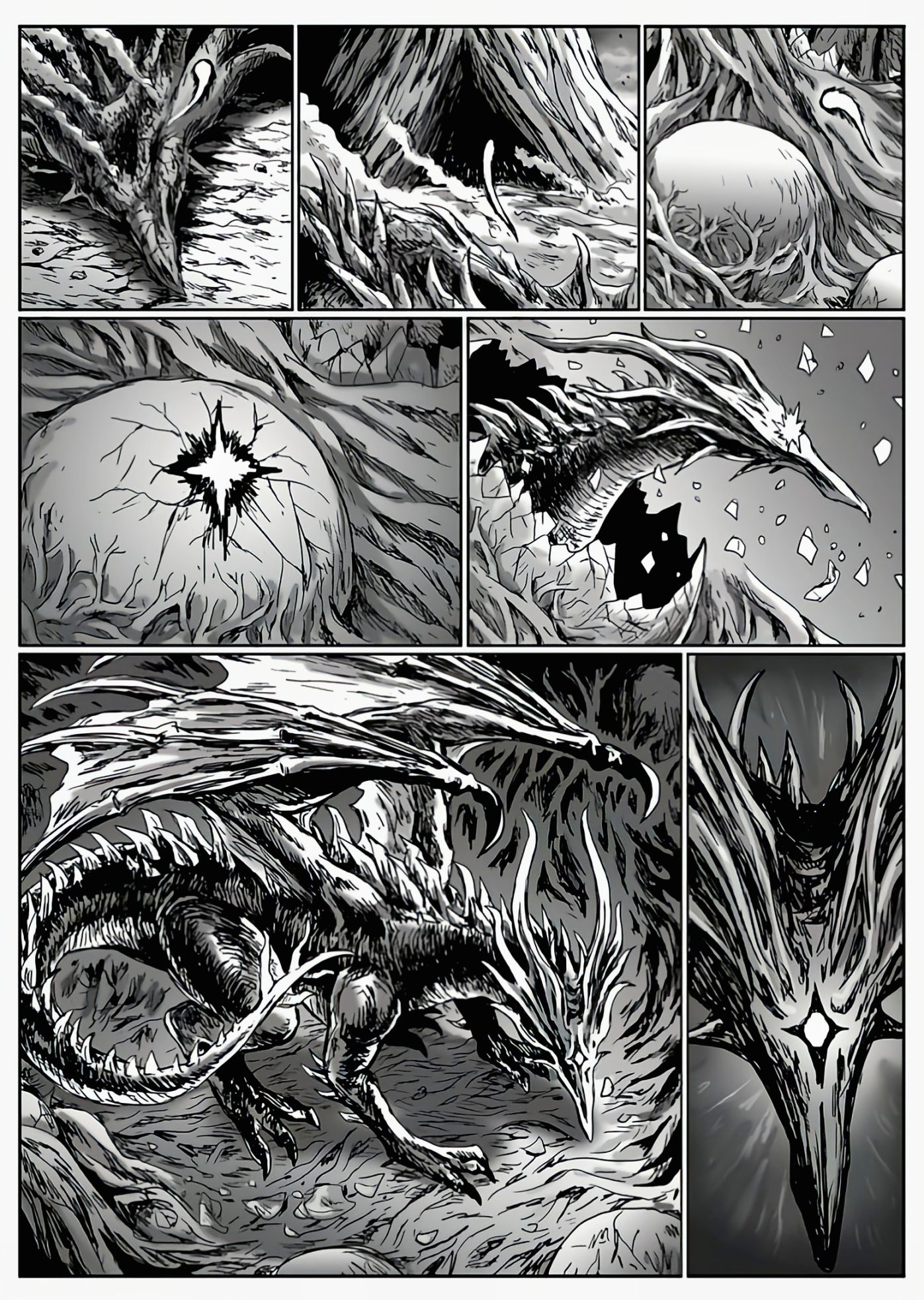 【漫畫】黑暗靈魂：獵龍戰爭（chap3-chap4）-第34張