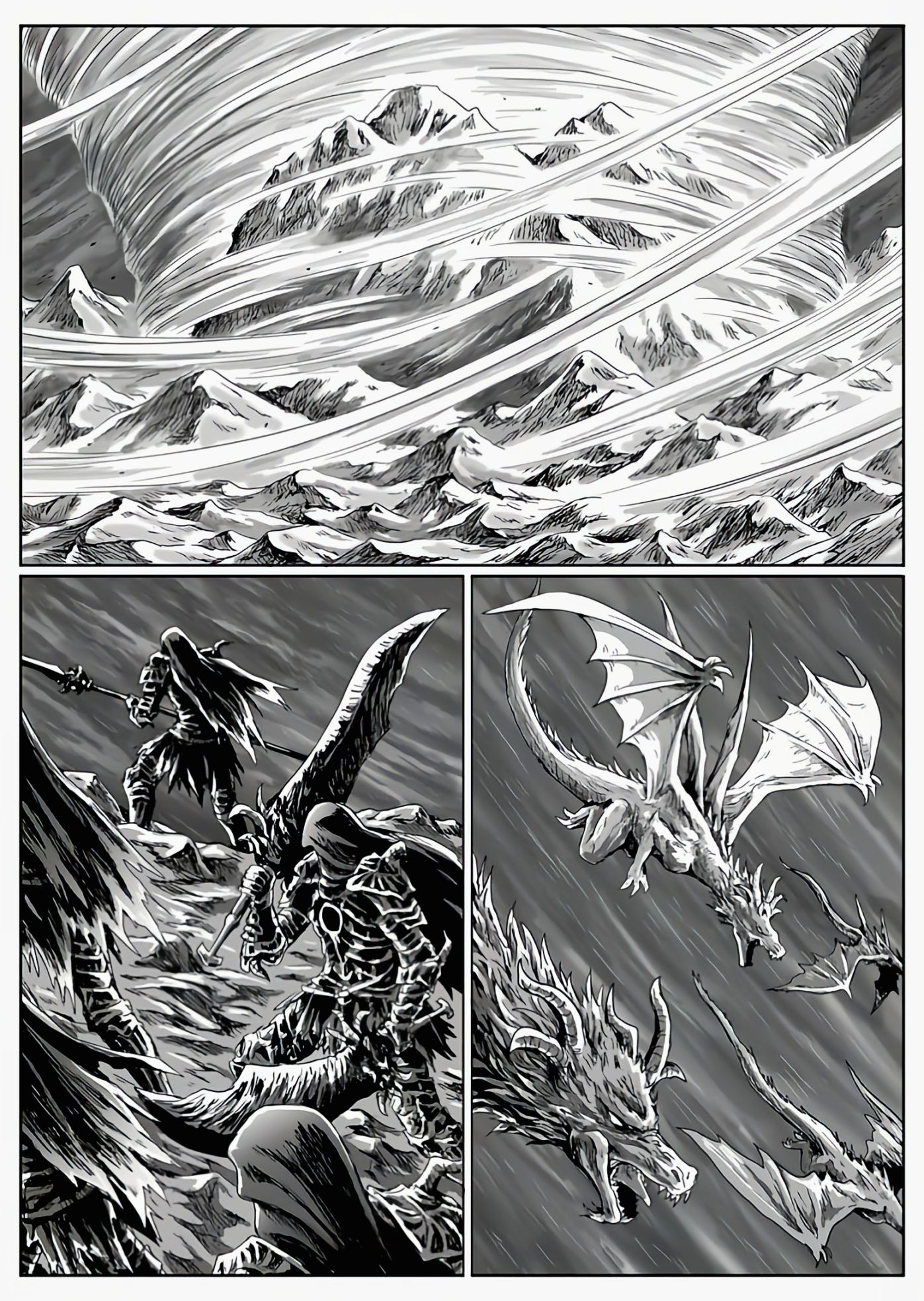 【漫画】黑暗之魂：猎龙战争（chap5坚石哈维尔-chap6太阳骑士）-第14张