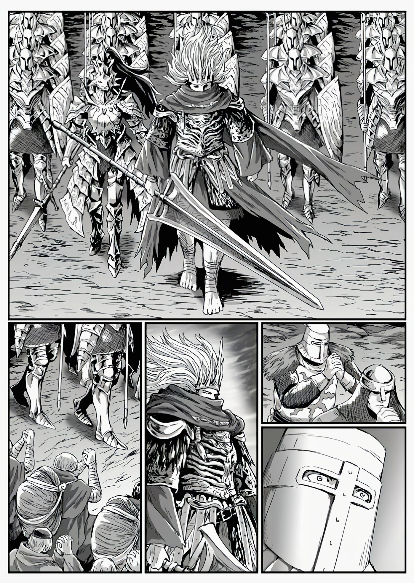 【漫畫】黑暗靈魂：獵龍戰爭（chap5堅石哈維爾-chap6太陽騎士）-第18張