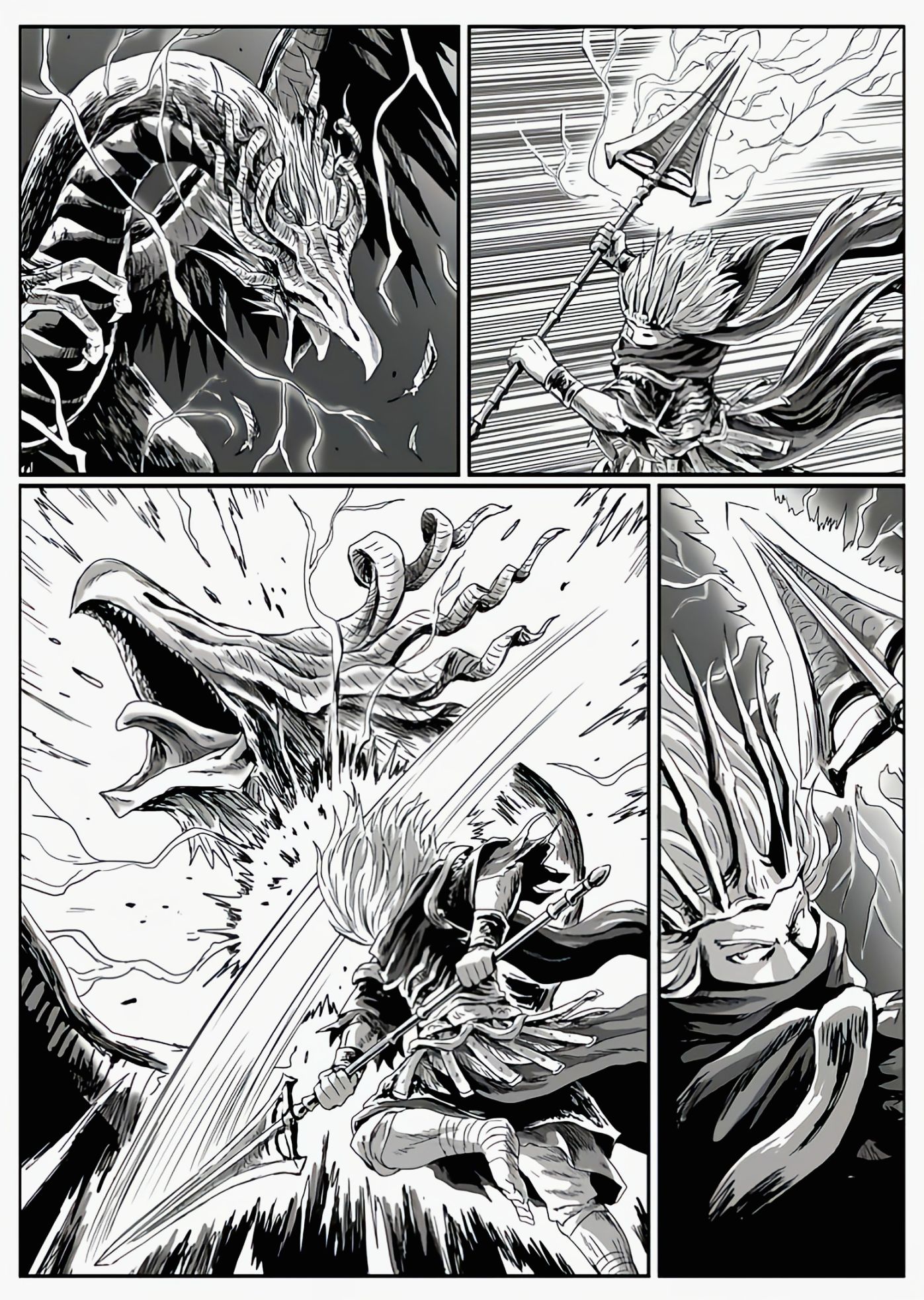 【漫畫】黑暗靈魂：獵龍戰爭（chap7風暴之王-chap8讚美太陽）-第7張