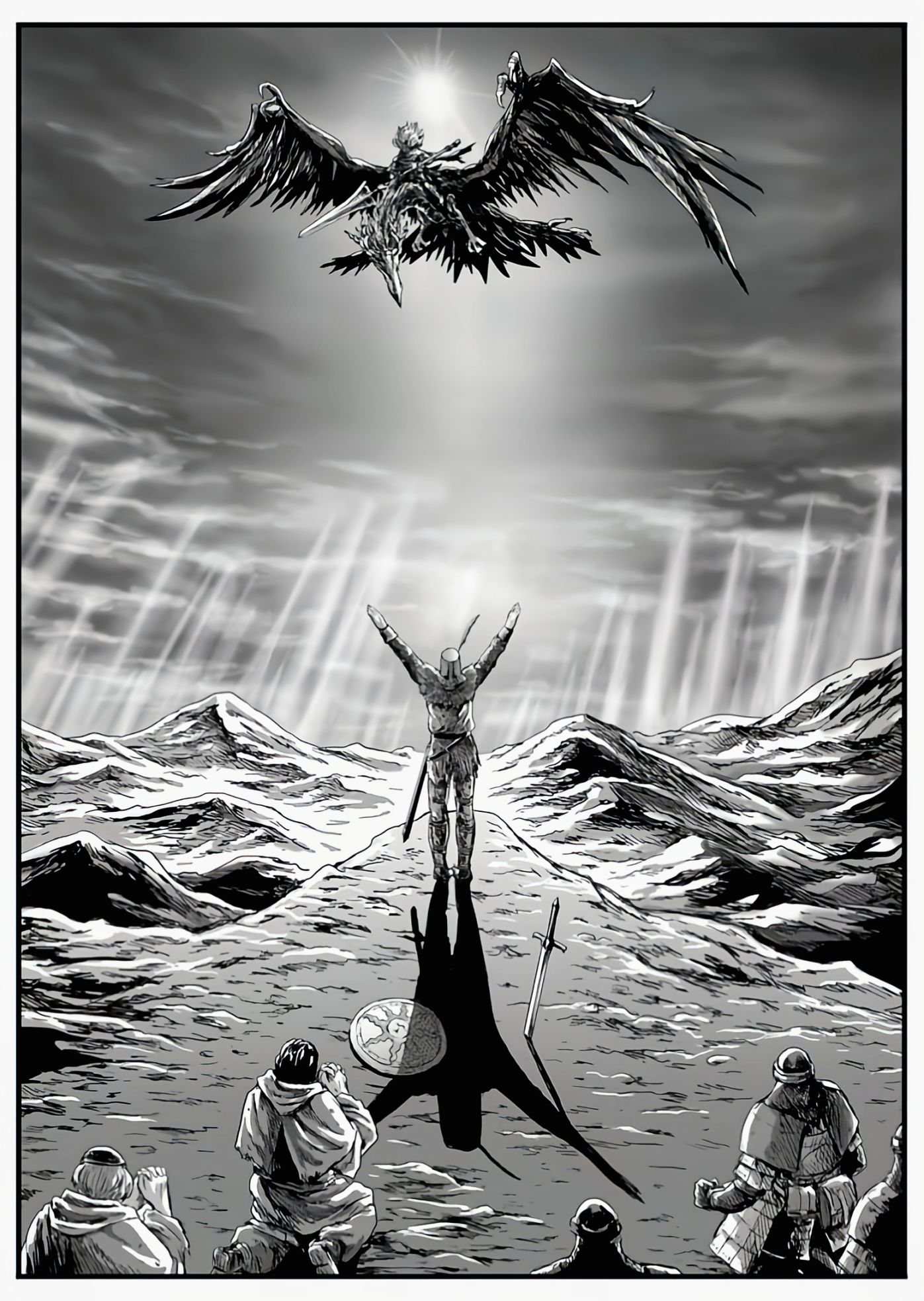 【漫畫】黑暗靈魂：獵龍戰爭（chap7風暴之王-chap8讚美太陽）-第23張
