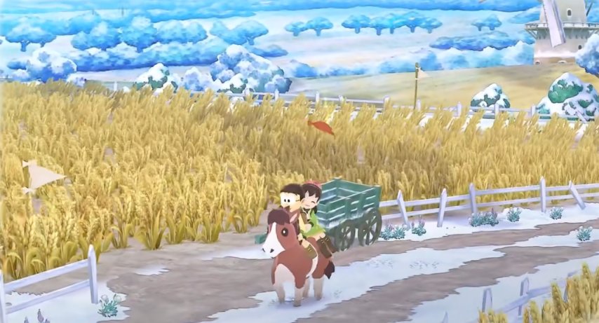 《哆啦A夢牧場：自然王國》DLC冬天的生活宣傳片公佈-第1張