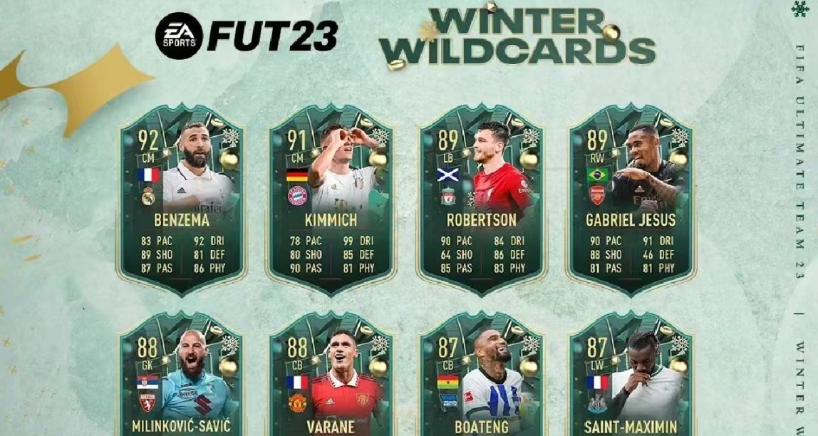 FUT23每日簡訊5：冬季外卡Team2，CM本澤馬？？