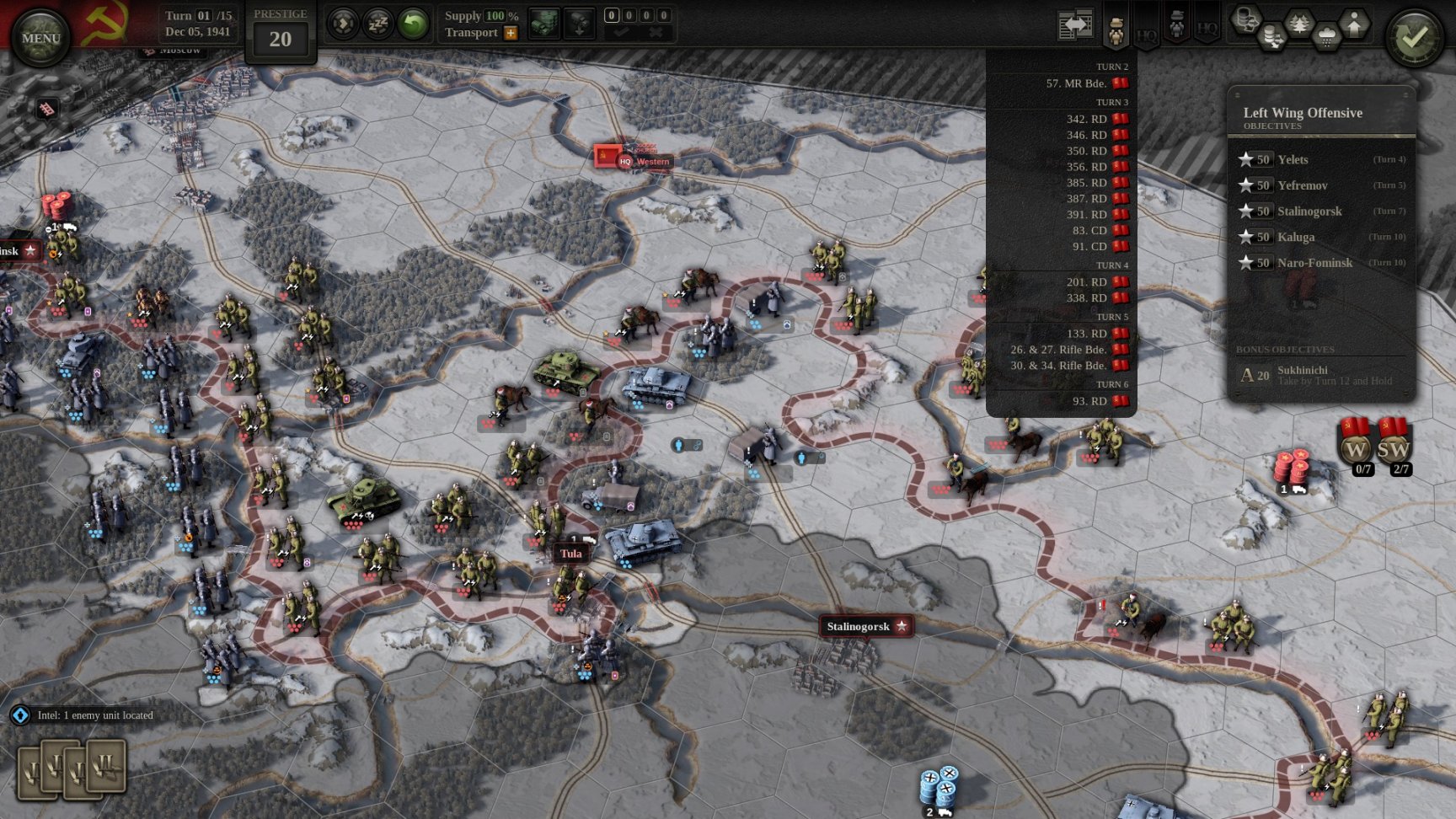 【PC遊戲】兵棋上的殘酷東線戰場：“統一指揮2”DLC“莫斯科41”-第2張