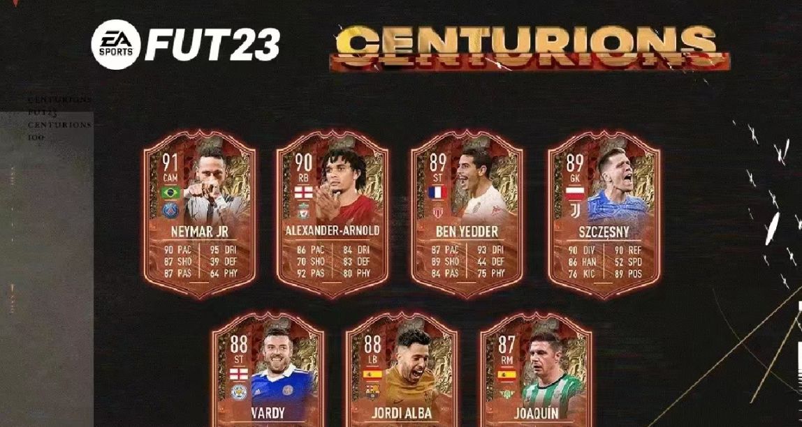 FUT23每日简讯9：百夫长来袭，内马尔带队！