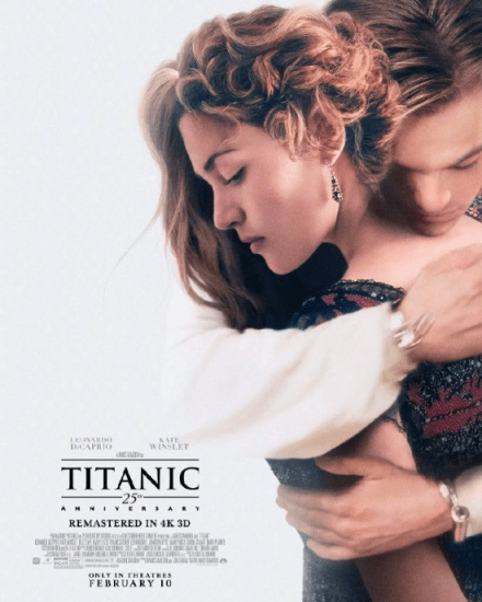 《泰坦尼克号》上映25周年纪念版预告公布！-第0张