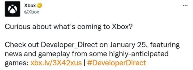 【PC游戏】正式官宣！玩家期待已久的微软Xbox游戏发布会将于1月26日举行！-第1张
