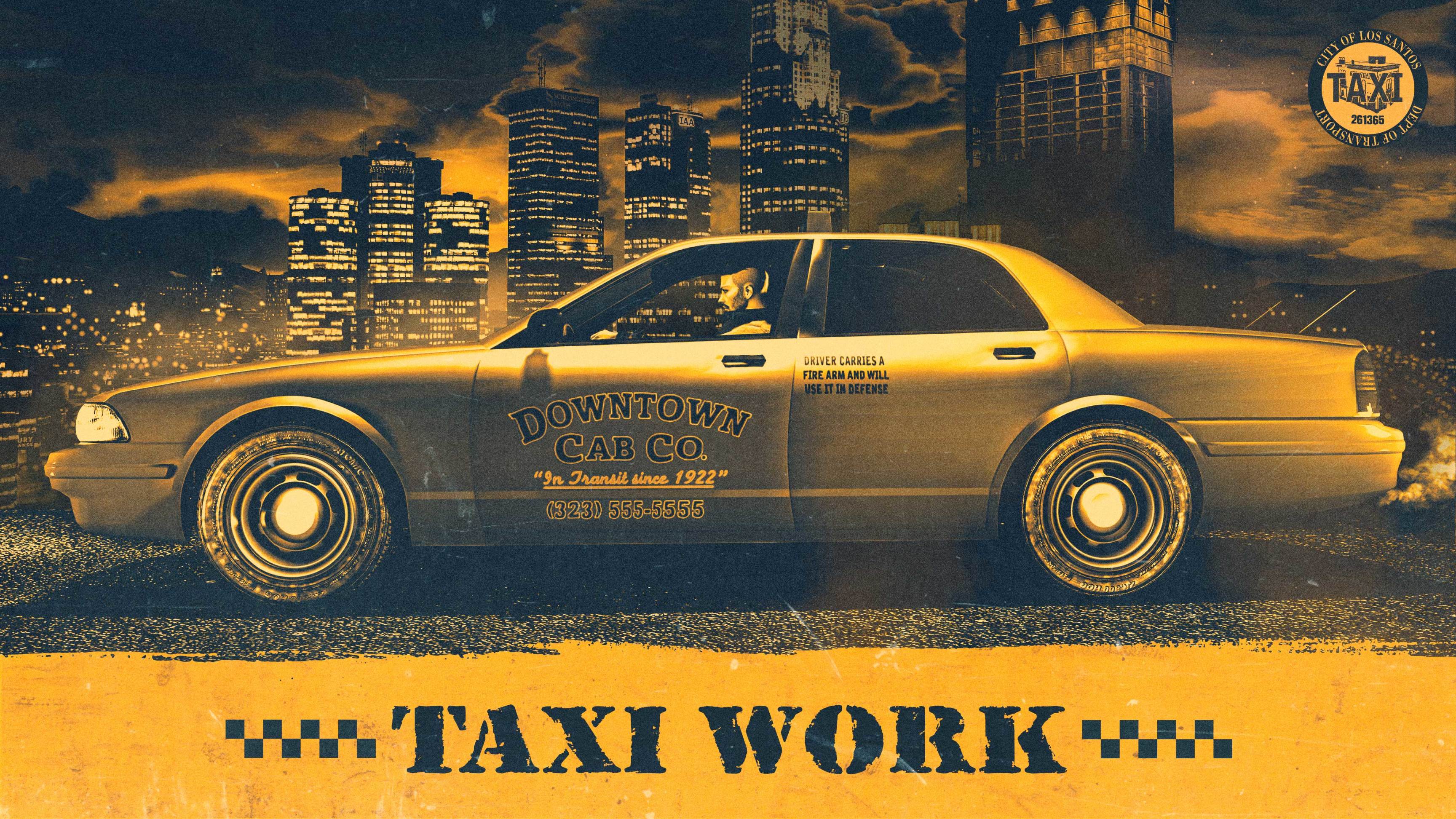 【侠盗猎车手5】[GTA Online]“出租车工作”简要-第11张
