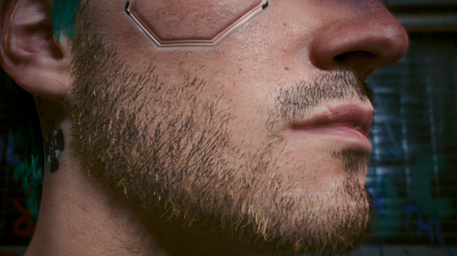 《赛博朋克 2077》AI 高清材质包：针对NPC的面部和毛发进行优化-第4张
